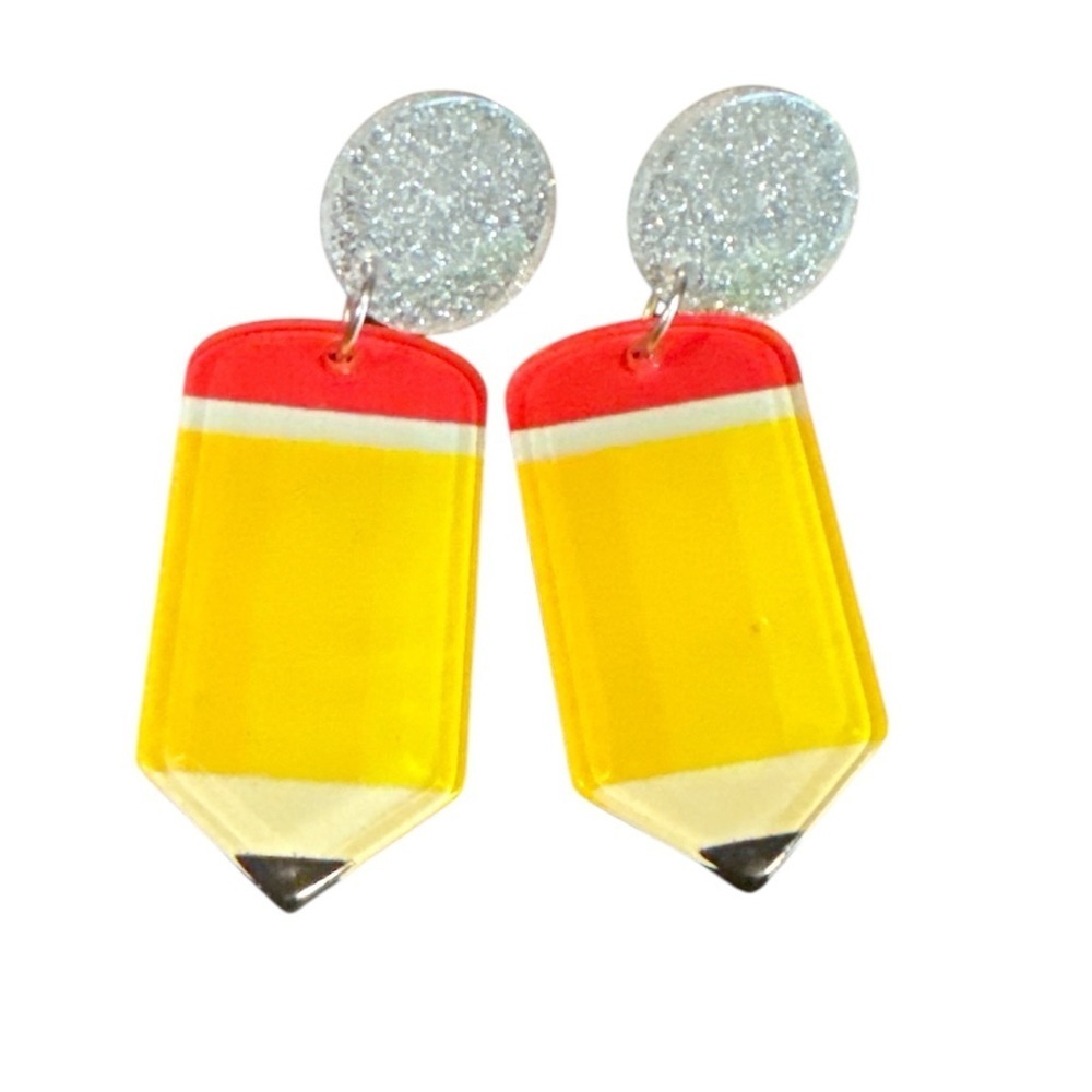 3/$20 Colorful Pencil Earrings‎